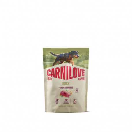 Carnilove True Fresh Duck Adult Small Breed koeratoit 1,5kg