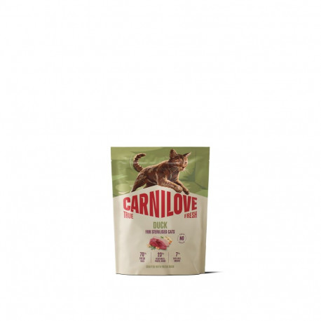Carnilove True Fresh Duck Adult Sterilised cat food 0.4kg