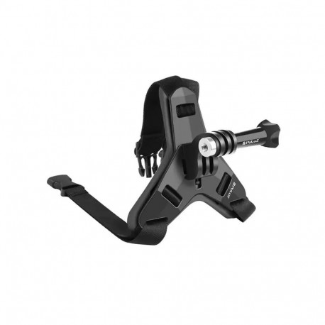 PULUZ helmet chin mount for sports cameras (including X5 / X4, Osmo Action 5 Pro) PU579B