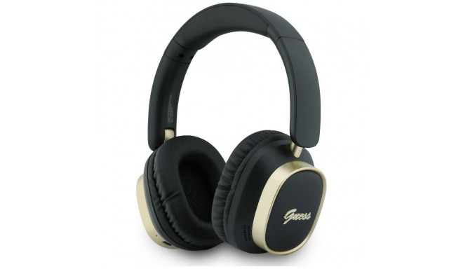 Wireless headphones Guess ENC Rectangle Metal Script black
