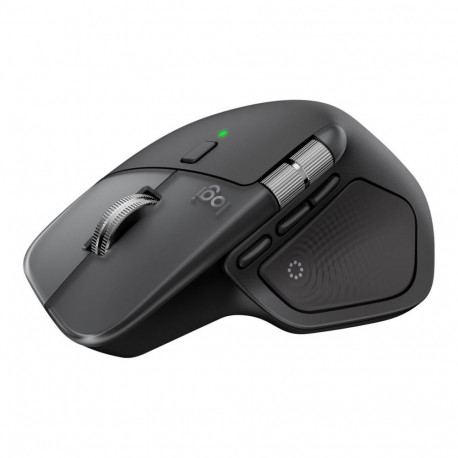 Logitech MX Master 4 for Business Mouse - Wireless + Bluetooth, 8000 DPI, Space Black