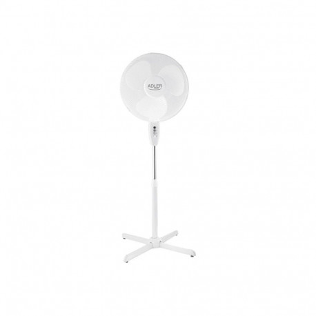 Floor fan ADLER 40cm white