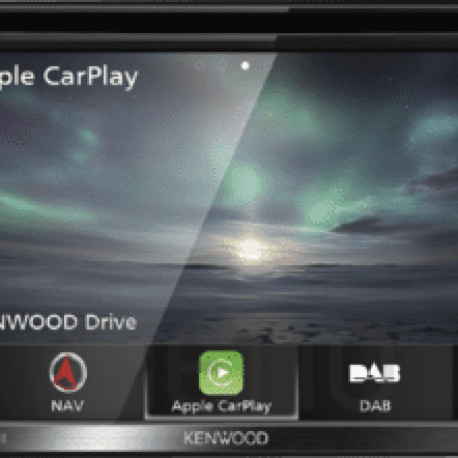 Kenwood multimeediajaam DNX5190DABS CD/DVD/USB/BT/iPhone 6,8'' ekraan 2-DIN