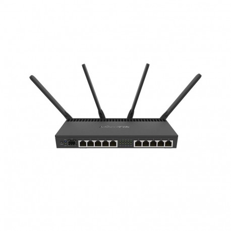 Mikrotik juhtmevaba ruuter RB4011iGS+5HacQ2HnD-IN Gigabit Ethernet kaheribaline 2.4GHz/5GHz, must