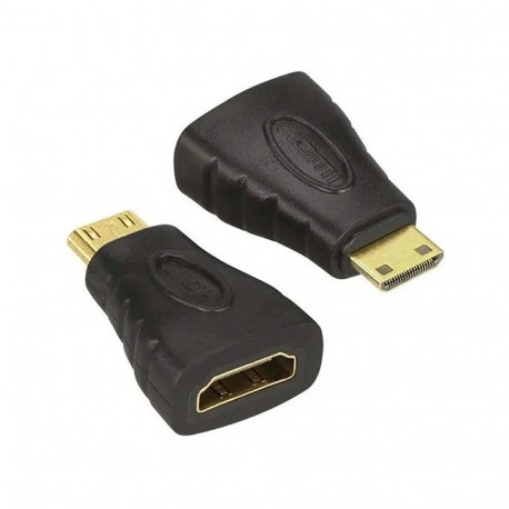 HD27 adapter hdmi mini hdmi, kuldne