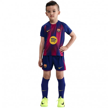 Nike komplekt väikelastele HJ5619 456 FC Barcelona 2025/26 stadium home, tumesinine-bordoopunane