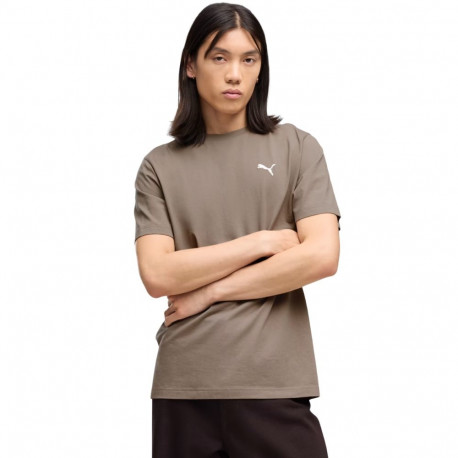 Puma meeste t-särk 629644 81 S Wardrobe Ess, tume beež