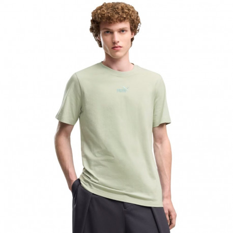 Koszulka męska Puma ESS Small No.1 Logo centered Tee jasnozielona 692912 28
