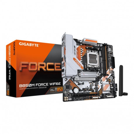 GIGABYTE emaplaat B850M FORCE WIFI6E 1.2 (4719331874308) micro ATX sokkel AM5 DDR5-SDRAM 2x RAM-pesa