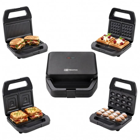 Home & Kitchen Appliance - PROMIS 5-in-1 Toaster FORMEA, Non-Stick Plates, Auto Power Off
