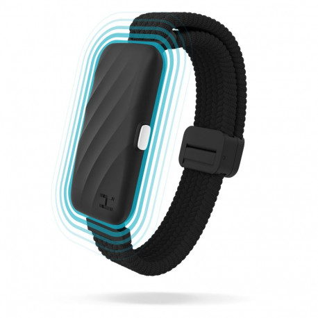 Homedics SS-WB100BL-WW WakeBand, Your Silent Alarm, Blue