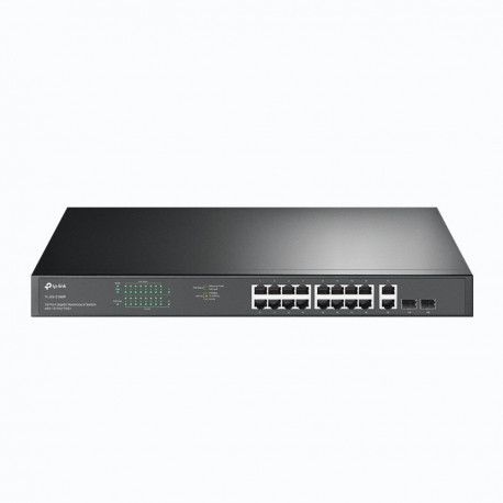 TP-Link võrgulüliti 18-pordiline gigabit raki paigaldatav 16 PoE+