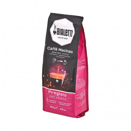 Bialetti Perfetto Moka Pregiato Espresso Ground Coffee 250 g
