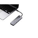 Verbatim CMH-08 USB Type-C 5000 Mbit/s Silver