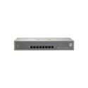 LevelOne 8-Port Gigabit PoE Switch, 802.3at/af PoE, 123.2W