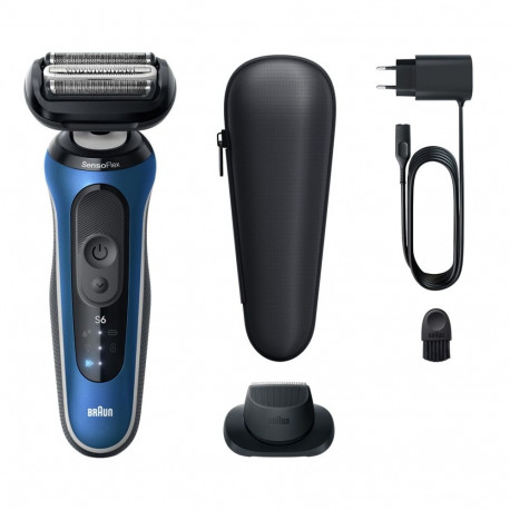 Braun Series 6 62-B1200S Foil shaver Trimmer Blue