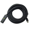 Techly USB-kaabel ICUR30100G USB 3.2 Gen 1 (3.1 Gen 1) 10m USB A, must