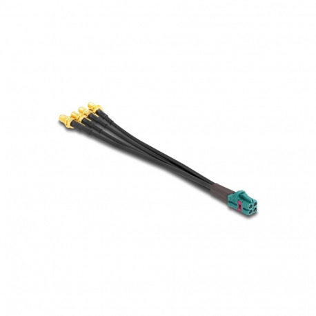 DeLOCK Cable Mini FAKRA Z jack quad to 4 x SMA jack A-Type Premium