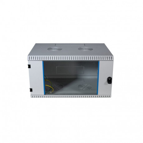 EFB Elektronik rack-kapp 691706VGR.50 6U seinale kinnitatav, hall