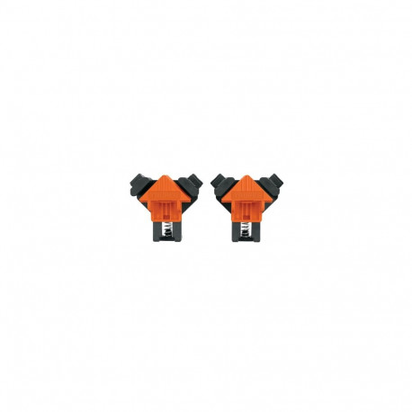 Truper 90º corner clamps, max 25mm, 2pcs