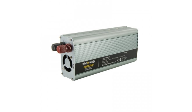 Inverter 24V DC - 230V AC  Power 800W, USB socket