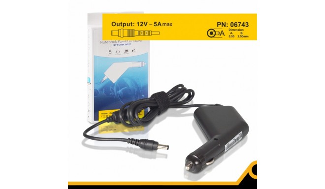 DC Adapter 12V | 5A 60W connector 5.5x2.5mm Acer