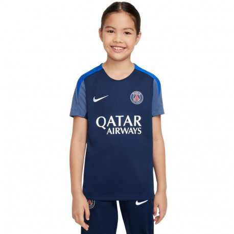 Koszulka dla dzieci Nike Paris Saint Germain Strike granatowa HJ7836 411