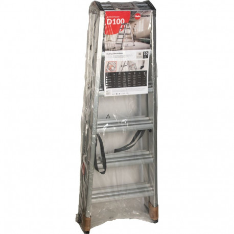 Hailo Master D100 2x6 Steps Double-Sided Stepladder