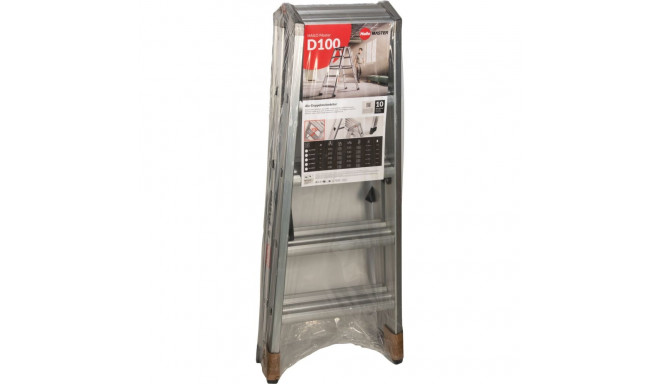 Hailo Master D100 2 x 5 Step Stepladder