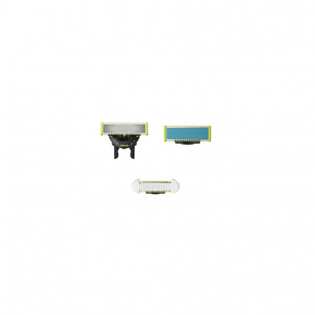 PHILIPS OneBlade asmenu komplekts  3 gab QP936/50 (8720689048941)