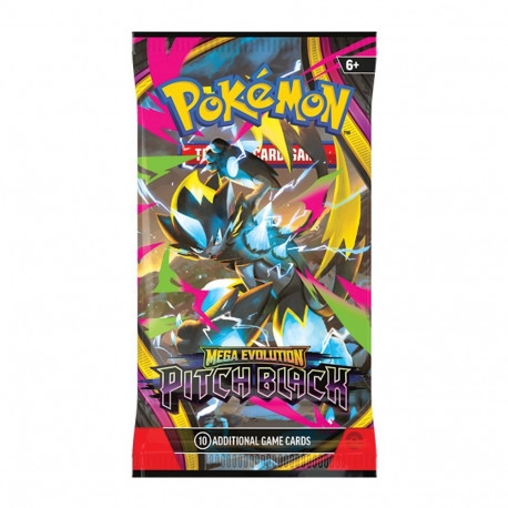 Trading Card Game - Pokémon TCG Mega Evolution ME05 Pitch Black Booster Pack 10 Cards