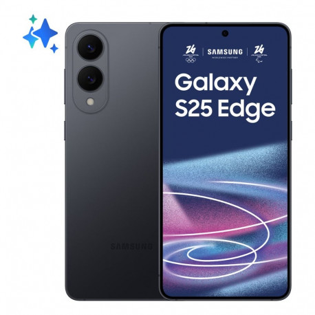 Samsung Galaxy S25 Edge 17cm (6.7") Dual SIM Android 15 5G USB Type-C 12GB 256GB 3900mAh, must