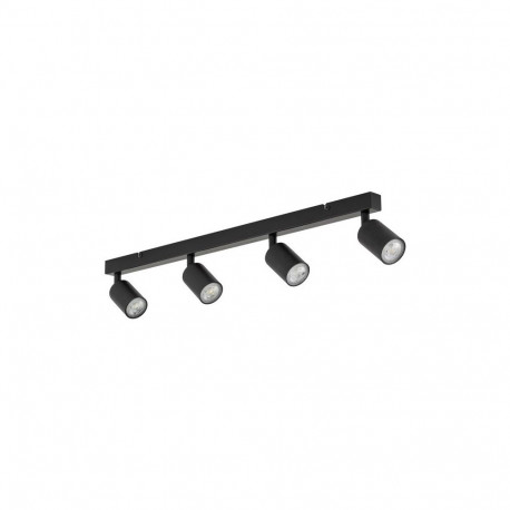 LAMP SPOT LIGHT TOP GU10 4X10W BK