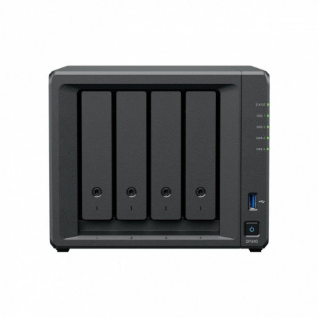 NAS-server DP340 AMD R1600 16GB 4x8TB 2x400G 3Y