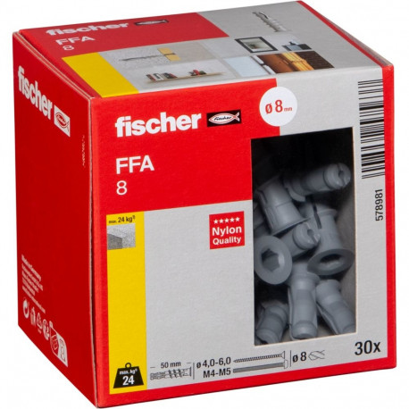 Fischer poorbetooniankrud FFA 8 30pcs