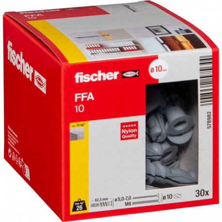 Fischer ankur FFA 10 rakkbetoonile 30pcs
