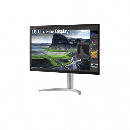 LG monitor 32UQ850V-W 32" IPS UHD 16:9 60Hz 5ms 3840 x 2160 pixels 400cd/m² HDMI pordid 2, hõbedane