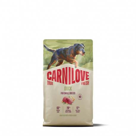 Carnilove True Fresh Duck Adult Small Breed koeratoit 4kg