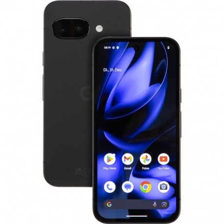 Pixel nutitelefon 9a 128GB Android 15 topelt-SIM 8GB, obsidiaan