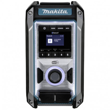 MAKITA RADIO 12/14,4/18V DMR115 FM/DAB BLUETOOTH AUX USB