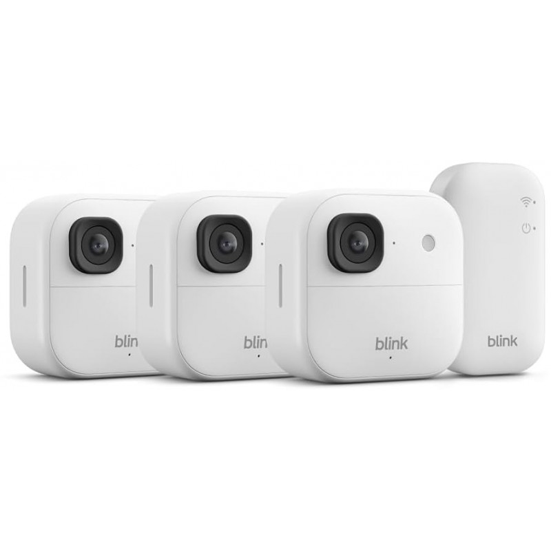 Amazon turvakaamera Blink Outdoor 2K+ (3 Camera System), valge