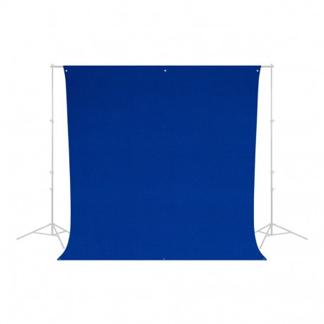 Backdrop - Westcott Wrinkle Resistant Background 2.7 x 3m Chroma Key Blue
