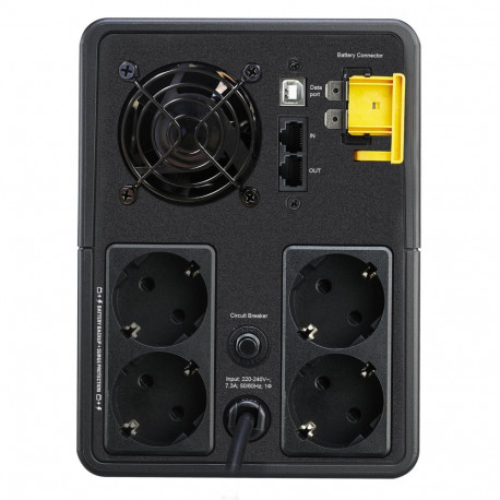 APC - Back-UPS 1600VA 900W AVR 4 Schuko Sockets