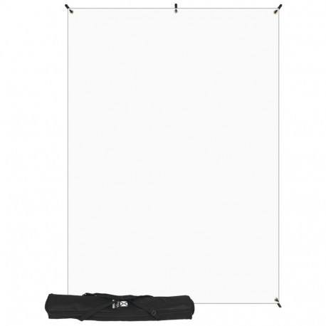 Backdrop Kit - Westcott X Drop Wrinkle Resistant Backdrop 150x210cm High Key White