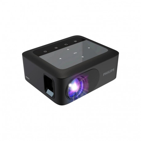 Projector - Philips N-110 720p HD Wireless Mini Projector Black