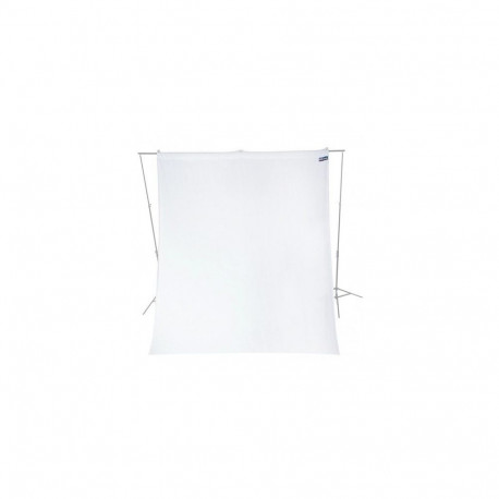 Photography Backdrop - Westcott Wrinkle Resistant 2.7 x 6.1m High Key White