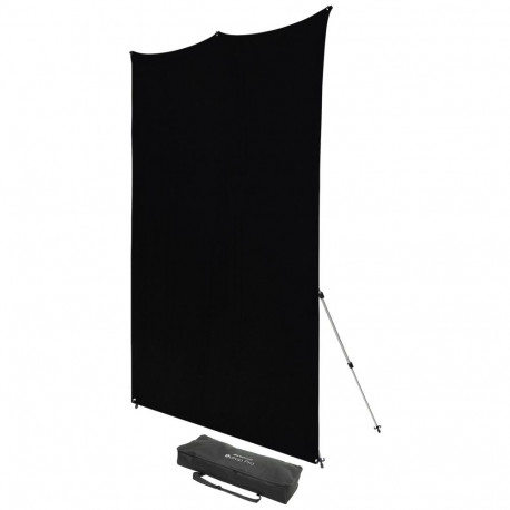 Photography Backdrop Kit - Westcott X Drop Pro 8' X 8' Wrinkle Resistant Black