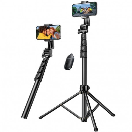 Selfie Stick - Ugreen LP680 1.8m with Bluetooth Remote Control Black