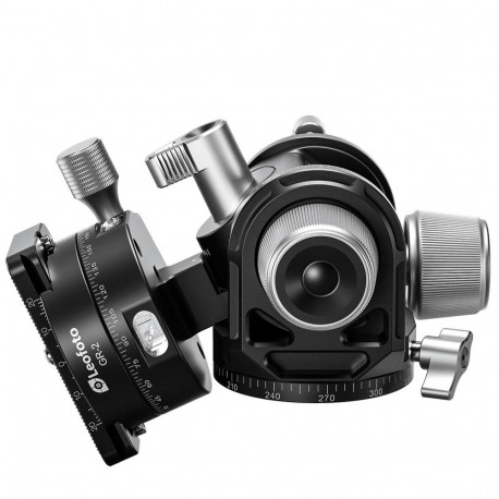 Tripod Head - Leofoto G4 Pro 3-Axis Geared 20kg Aluminum