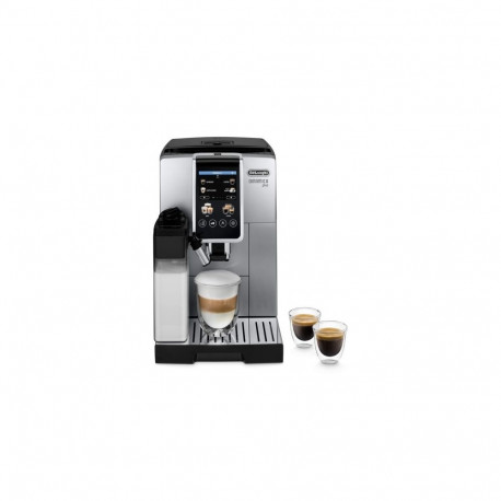 DeLonghi Dinamica Plus (ECAM380.85.SB) Coffee Machine, Silver Black
